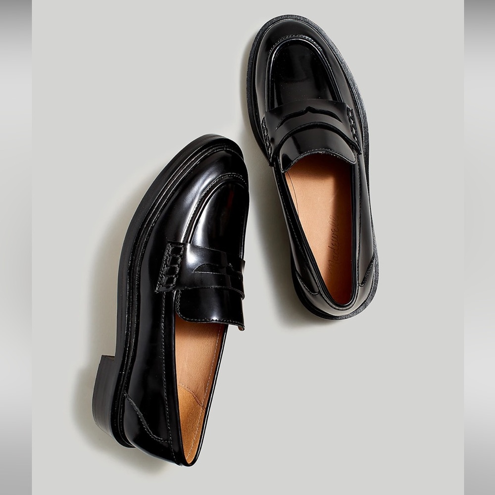Madewell The Vernon Loafer True Black Size 8